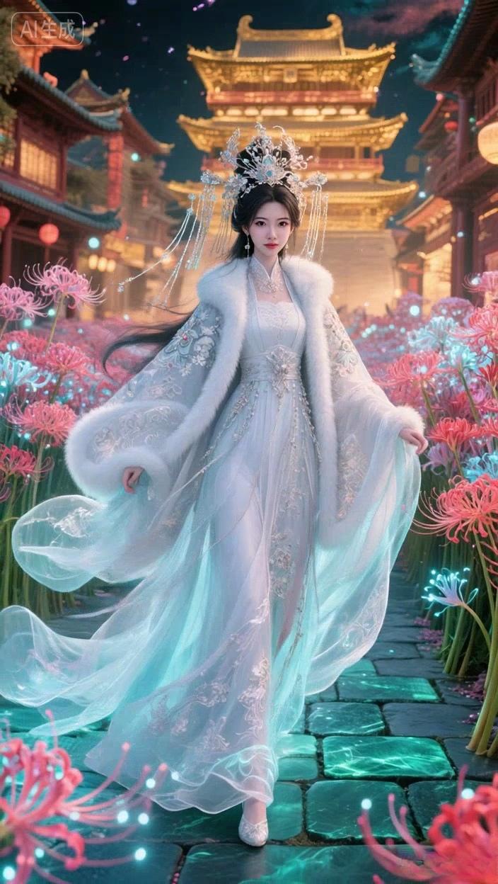 七绝●繁荣昌盛/古韵  

街明道亮新区美，
叶茂花繁老巷优。
结彩张灯多热闹，