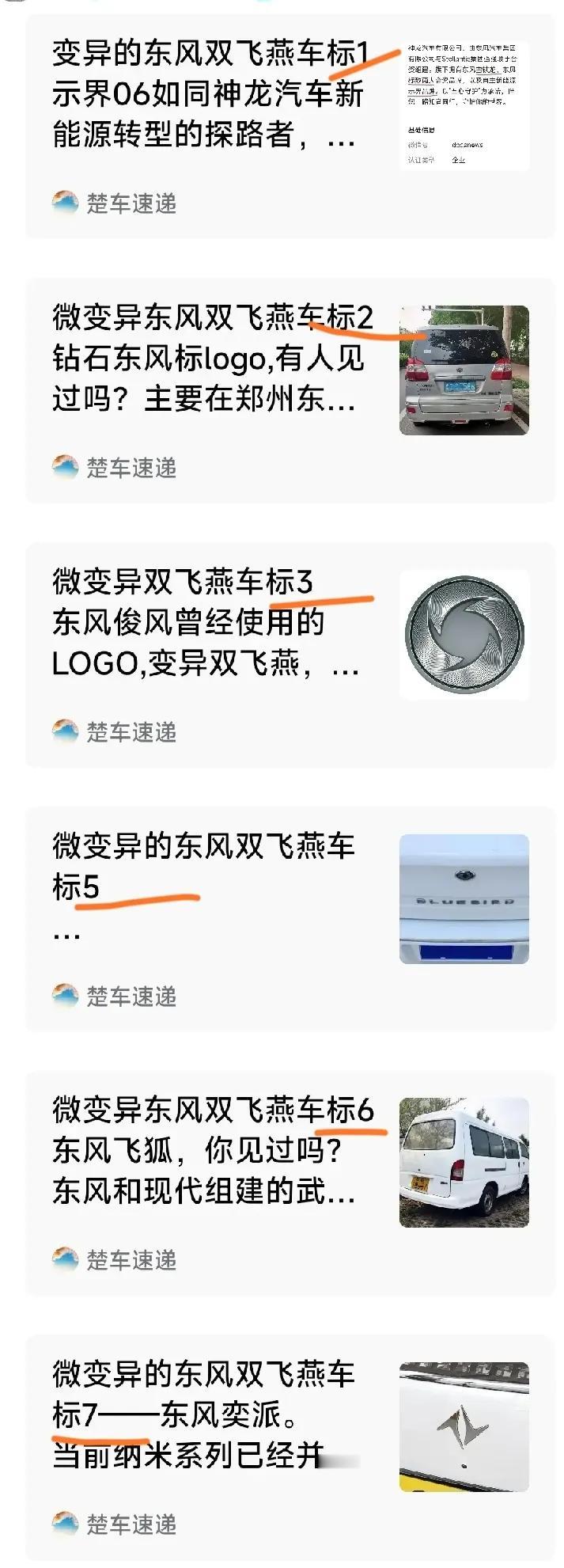 写了几篇微变异东风双飞燕车标的往事，金典最终保留。大家都喜欢无边框的奕派标和镂空