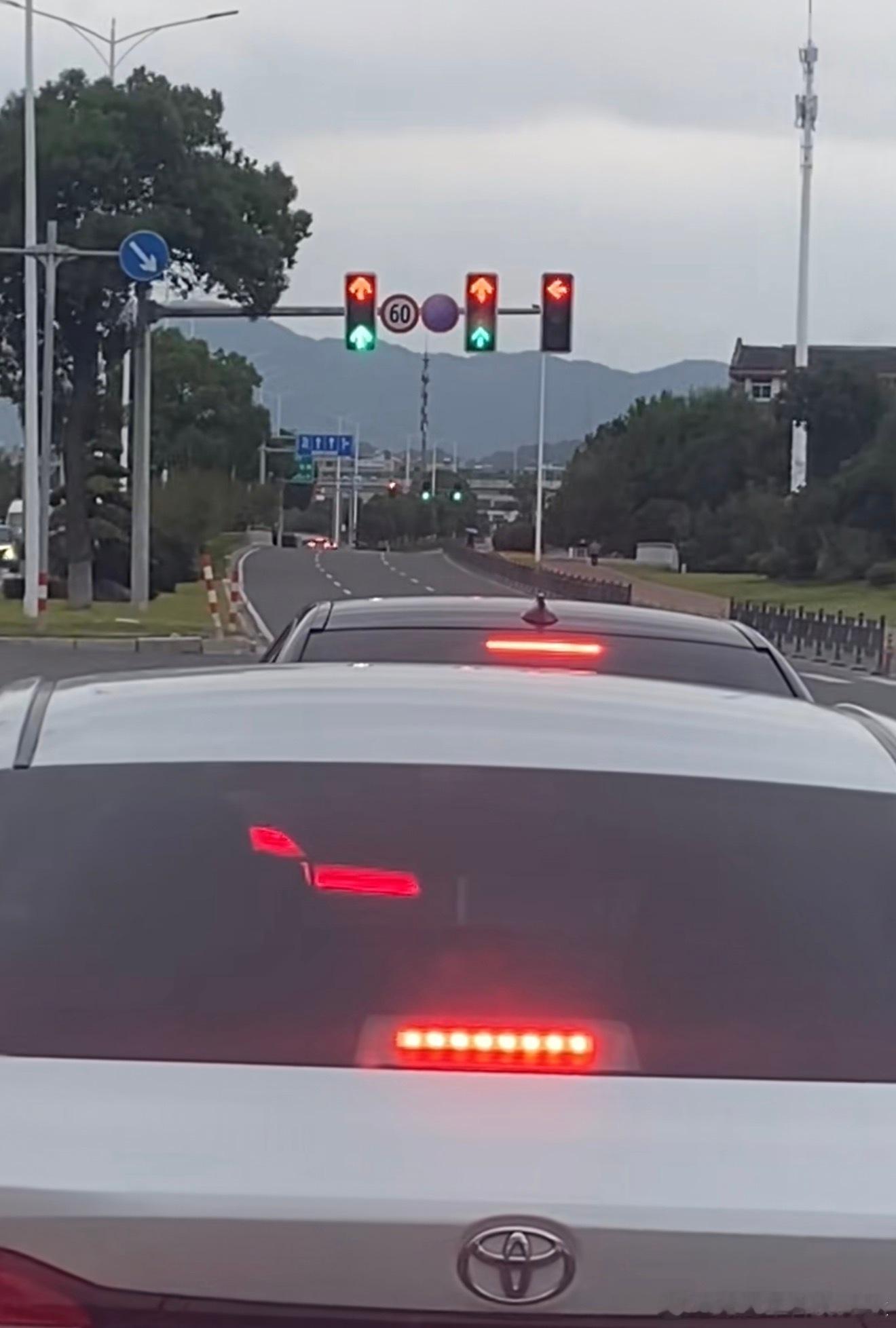 这种红绿灯到底应该怎么看？[流汗]一脸懵逼 ​​​