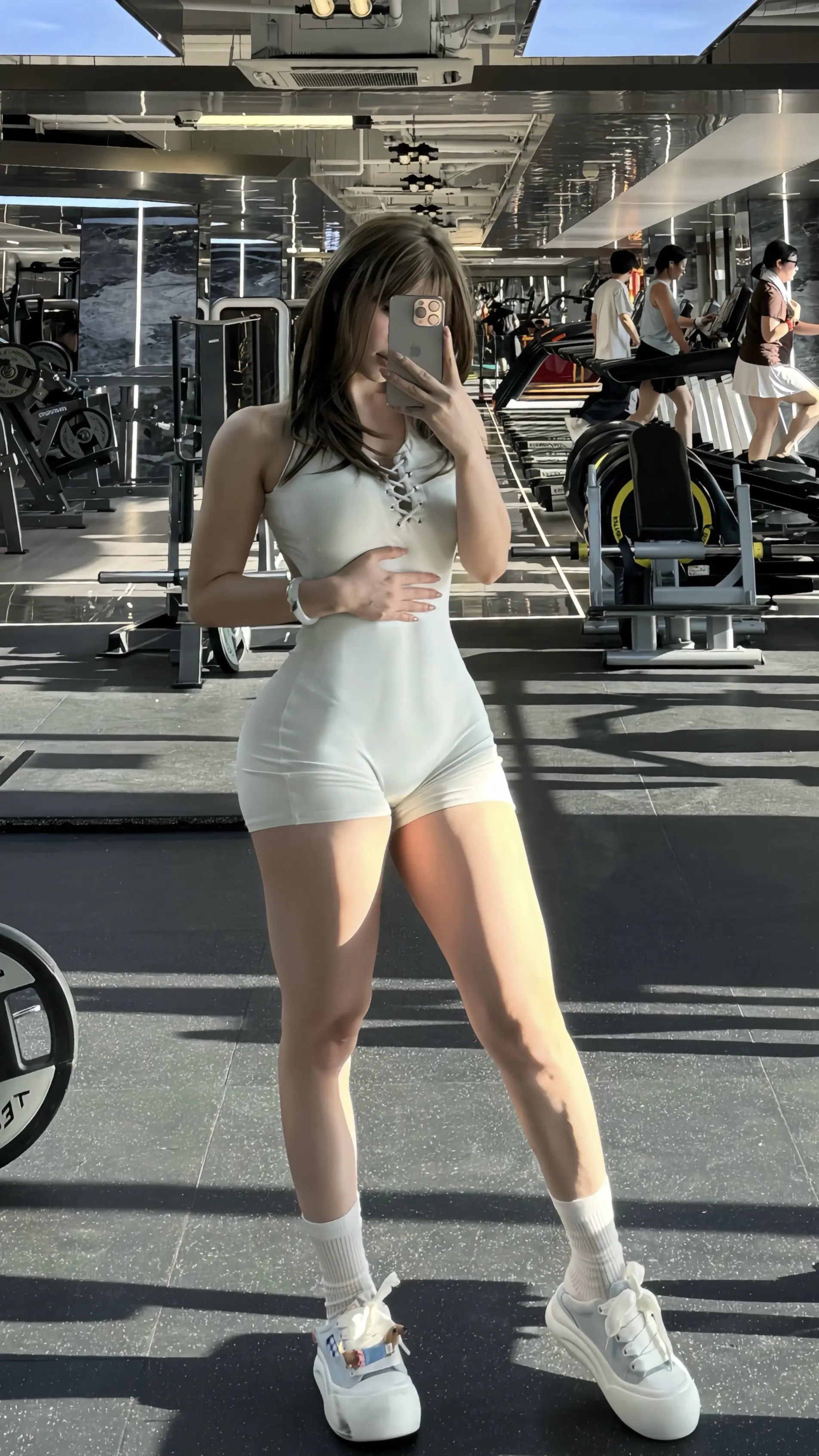 健身穿搭 塑形 健身女 女人味