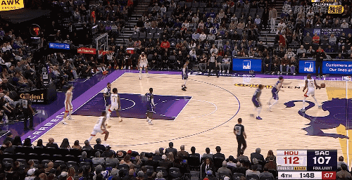 一场碾压局被打成了逆转局，火箭居然在最后2.2秒被西部成绩垫底的国王队绝杀，12