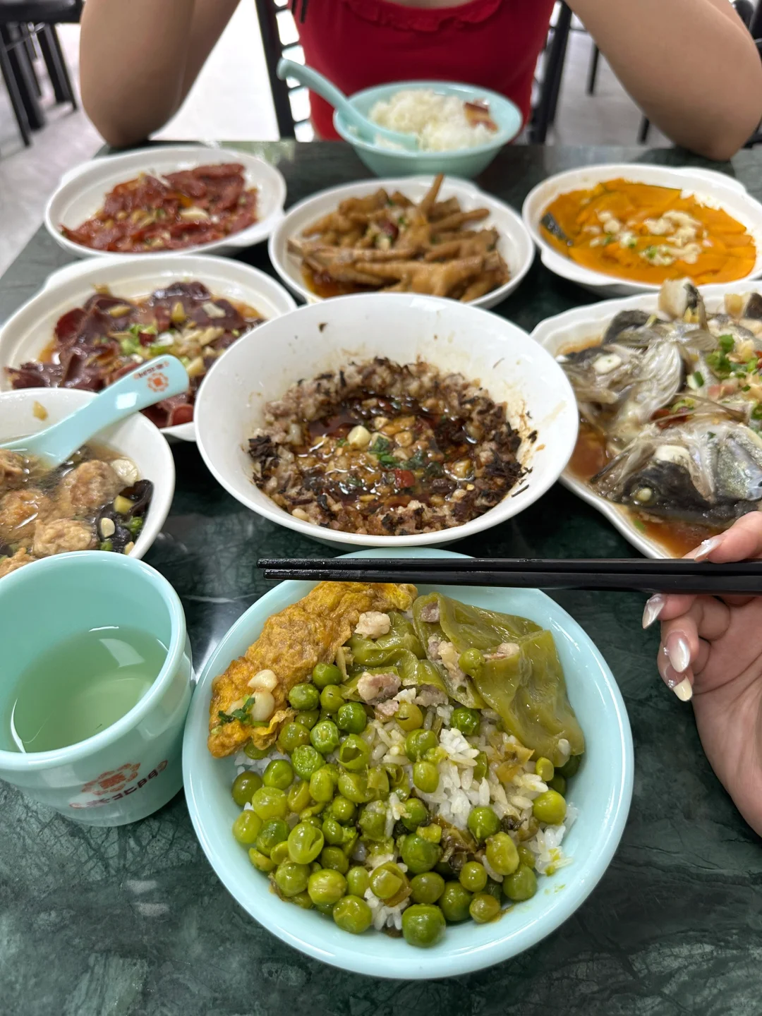 义乌！老牌蒸菜馆…真的好吃！三天吃两回…！！！