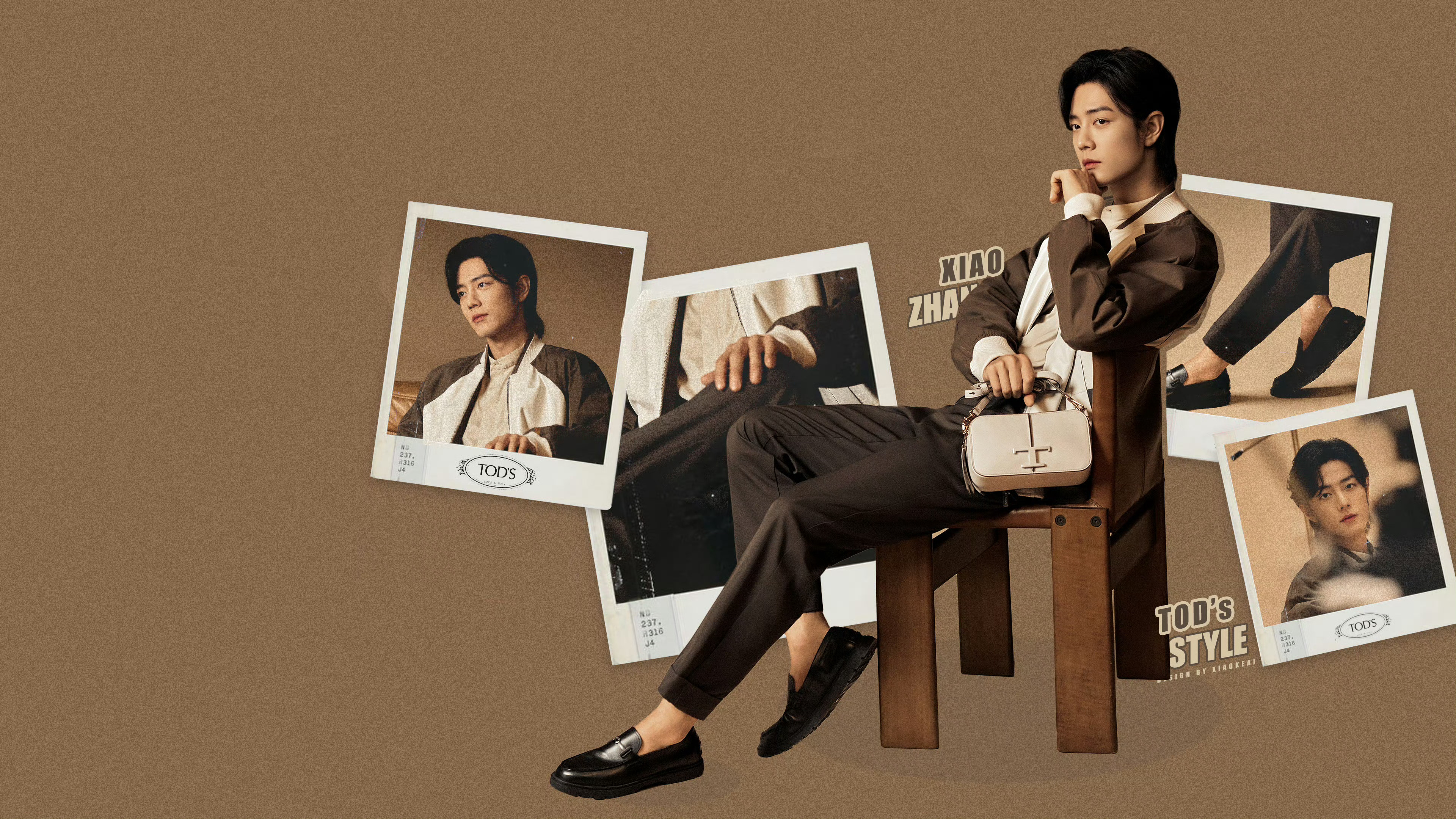 肖战 造型◎肖战单手飞身上马温柔与帅气，他刚好都有。眉眼清俊，笑意温柔。他一出现