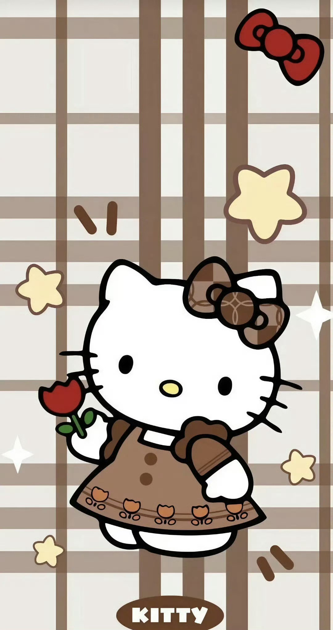 HelloKitty壁纸｜三丽鸥壁纸｜可爱壁纸｜手机壁纸｜聊天背景 
