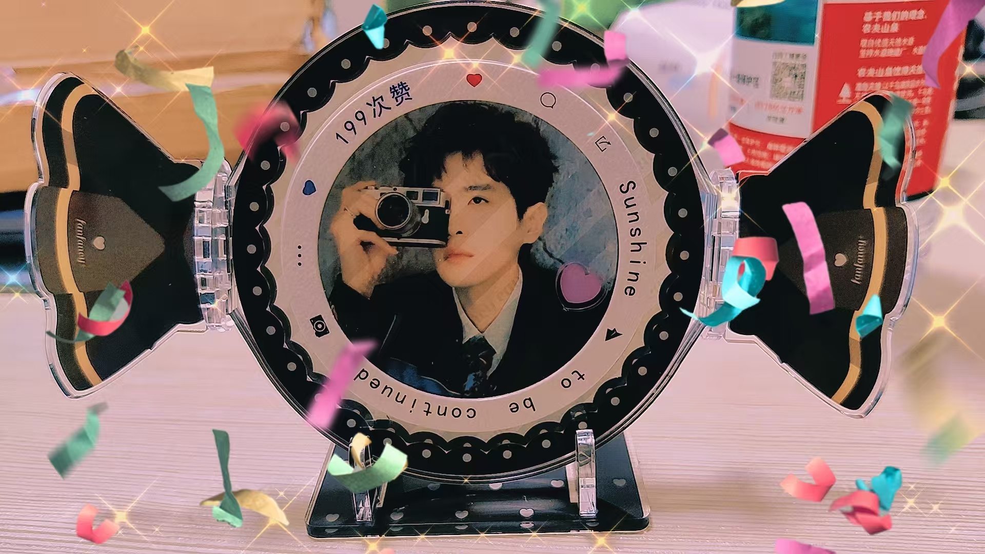 张若昀 初见只一眼，你像平淡生活里的糖，留下一生品味的回甘。🌟 