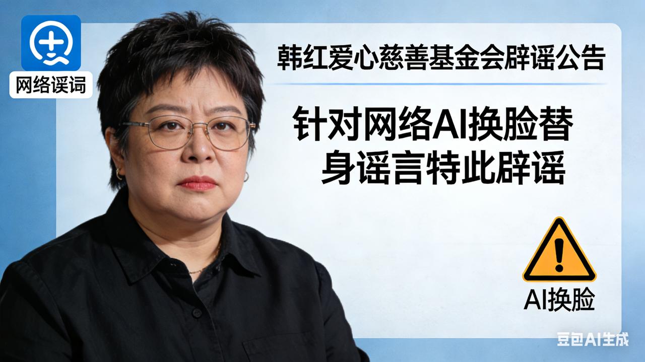 韩红AI替身谣言疯传：30日亲自出镜辟谣，AI换脸灰色产业链该刹车了
 
3月3