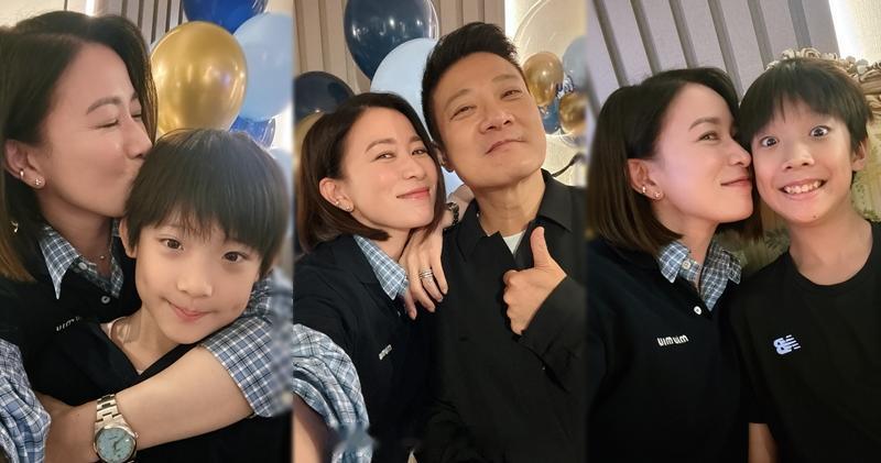 钱嘉乐“登六” 佘诗曼送祝福 跟契仔契女集邮劲开心昨天（6日）是钱嘉乐的60岁生