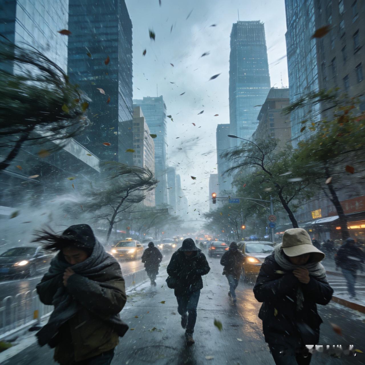 今天京城大风蓝色预警，风确实很大。路上的车更少了，这才像北京。

春节临近，在北