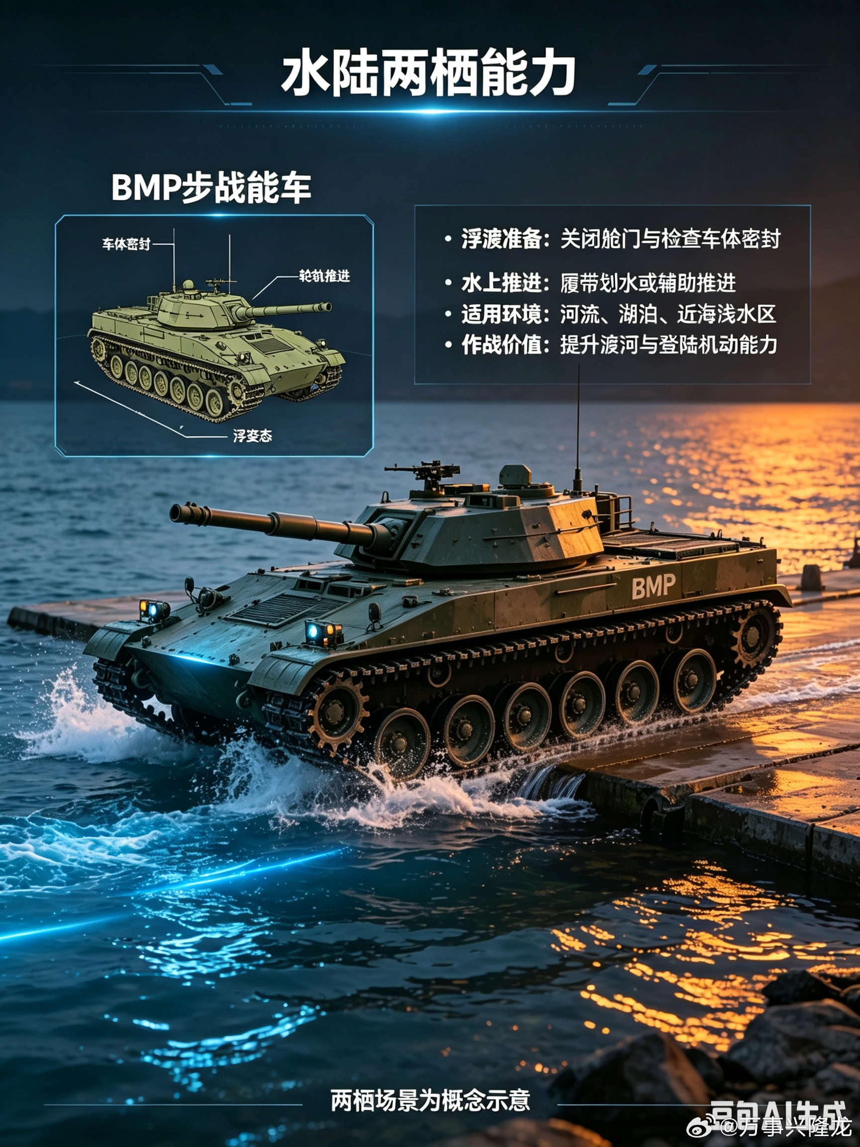 伊朗陆军主力两栖步战车：BMP-1与BMP-2全面科普伊朗机械化步兵的老牌核心载