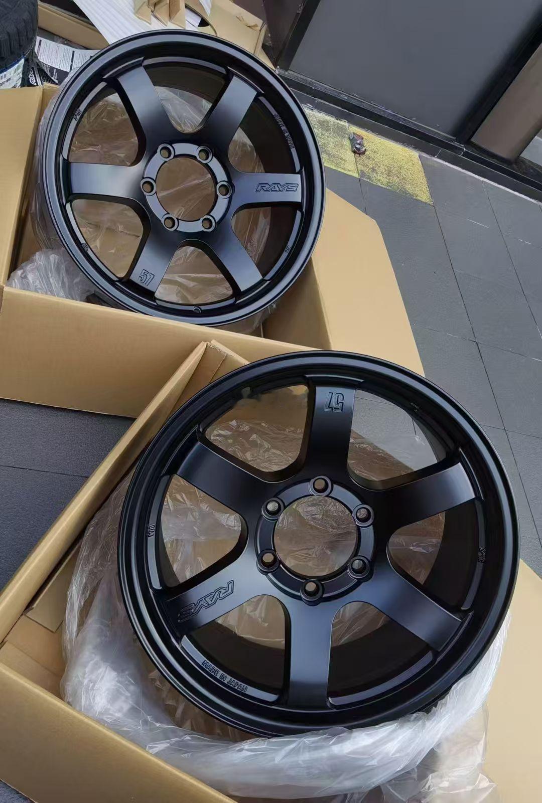 全新日本原装RAYS  57DR-X 57DRX 轻量化轮毂18寸 8J  ET