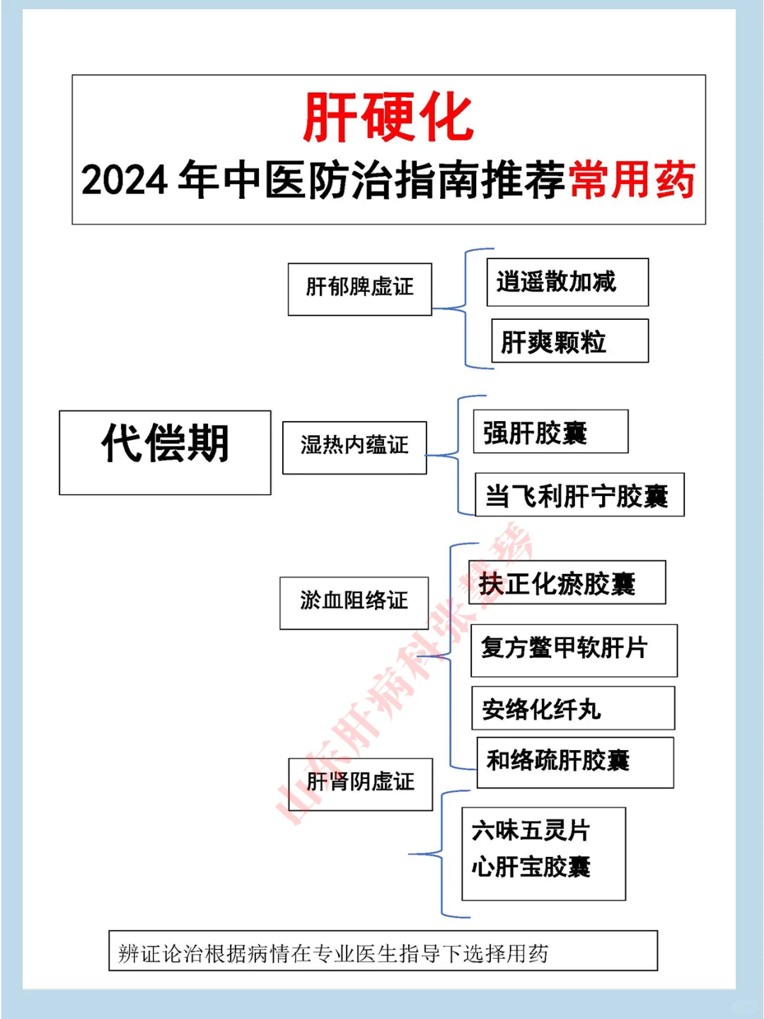 最新2024年肝硬化中医诊疗指南推荐意见！