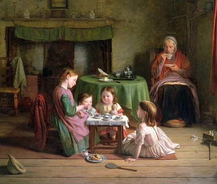Thomas Webster "A Tea Party"