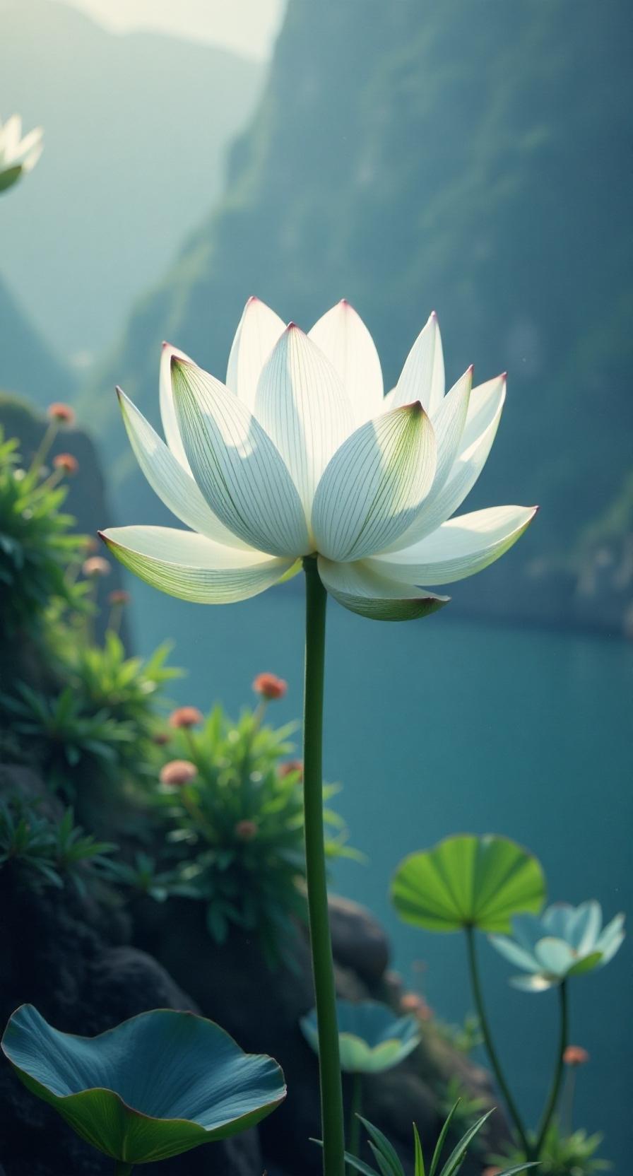 花开花落让我明白“无常中的圆满”。花开绚烂，花落化为尘土孕育新生机，这是自然法则