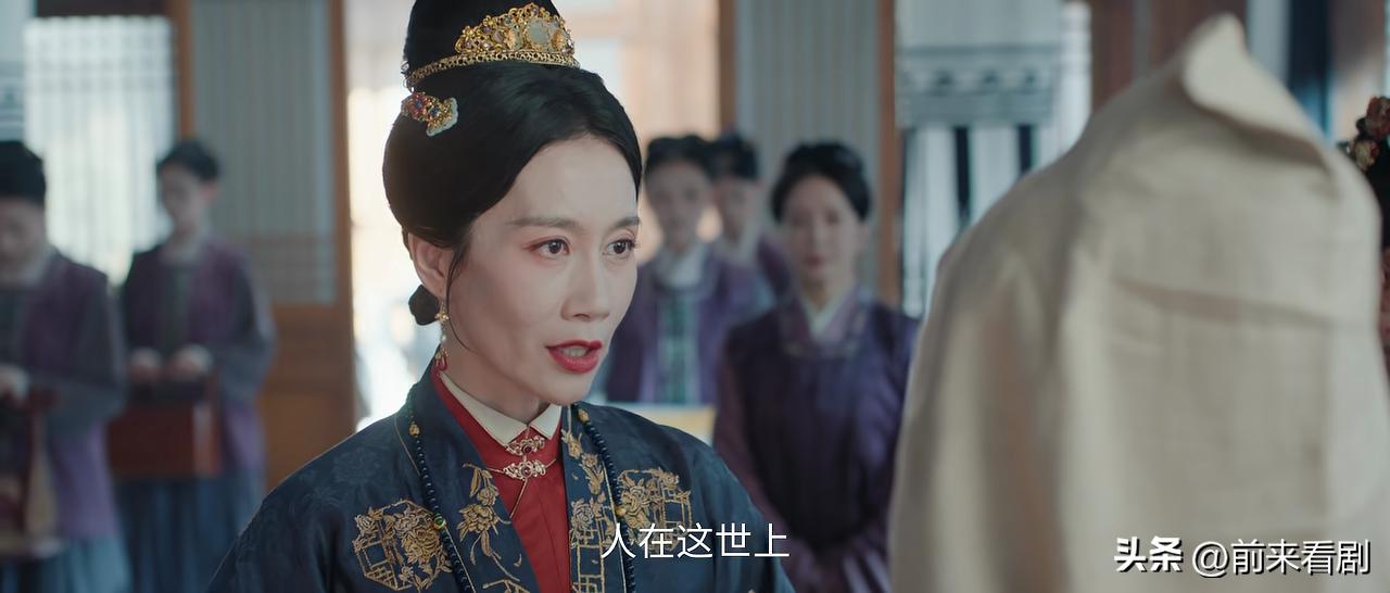 《花开锦绣》第34集预告：傅庭芸怎么设了灵堂，还一身丧服，俞夫人也来了，她威胁傅
