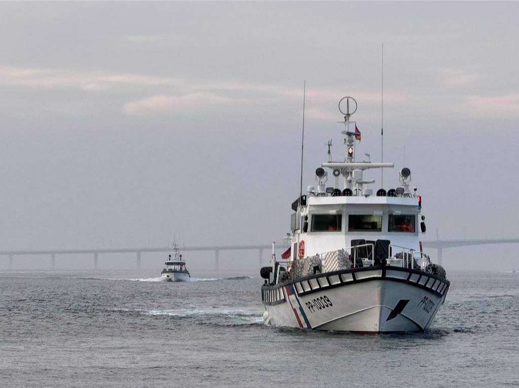 大陆动真格，大陆海警对金厦海域进行常态性巡查，并登检金门观光船“初日号”引发“台