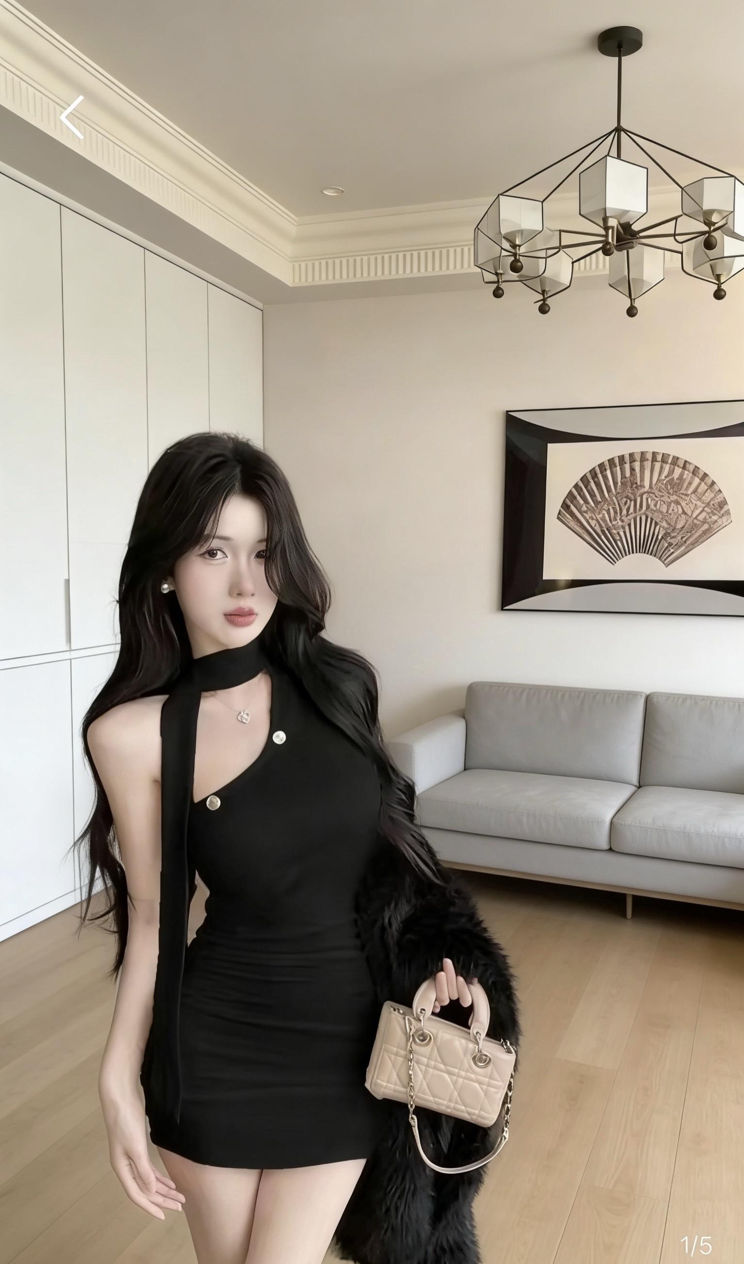 连衣裙 包臀裙 性感连衣裙 吊带连衣裙 纯欲风