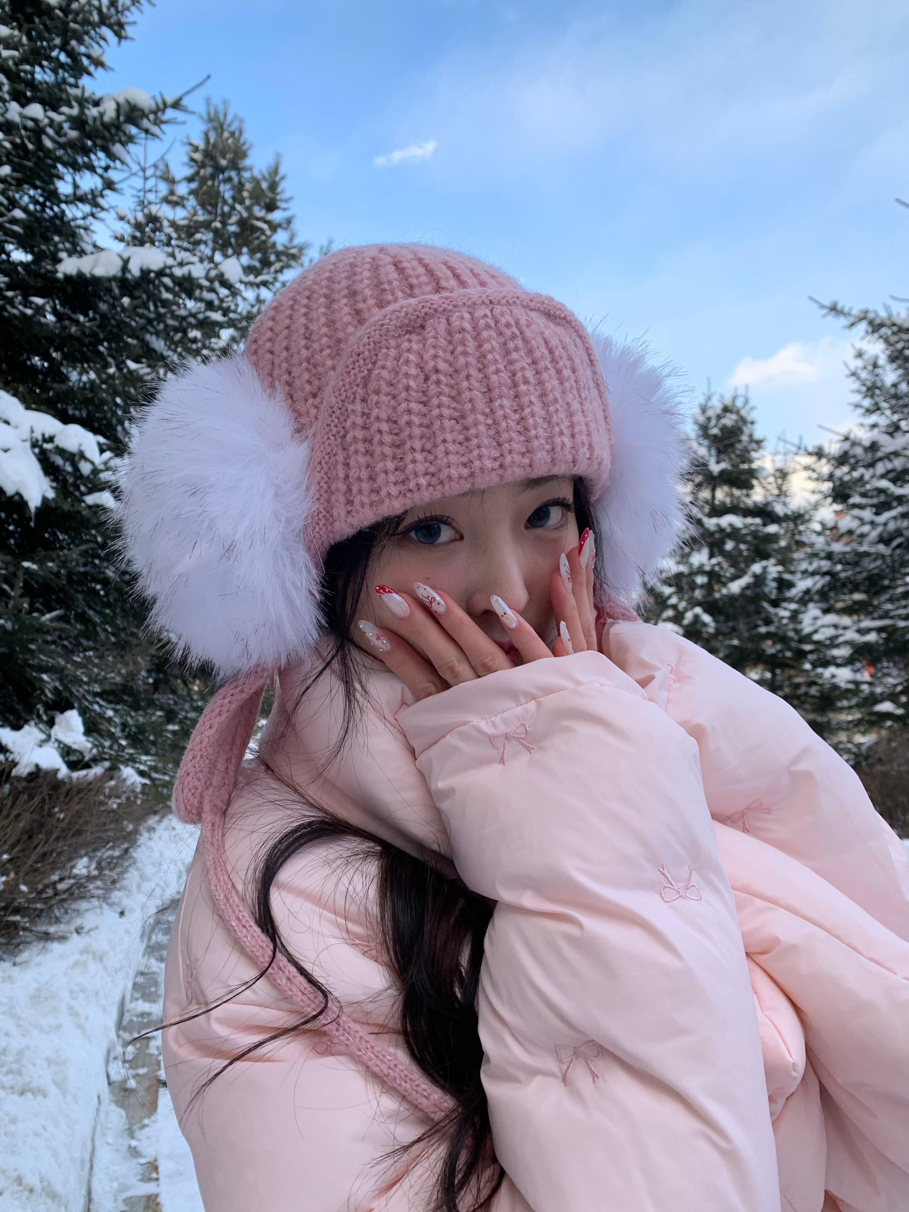 在长白山的两天 ❄️超美！live图随便拍原图直出！还做了圣诞美甲！等我vlog