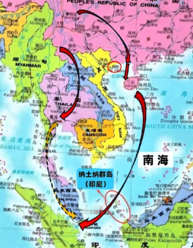 越南，已经主动从中国的经济巨舰上跳船了！很多人只当是广西修了条河，却没意识到，越