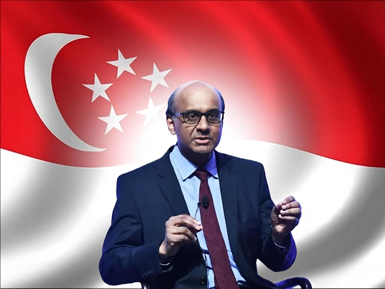 新加坡总统尚达曼曾罕见发声中国：想要全球和平，中国必须放弃过度的自给自足政策”！