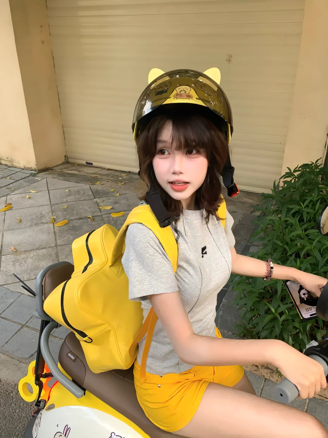 可爱头盔