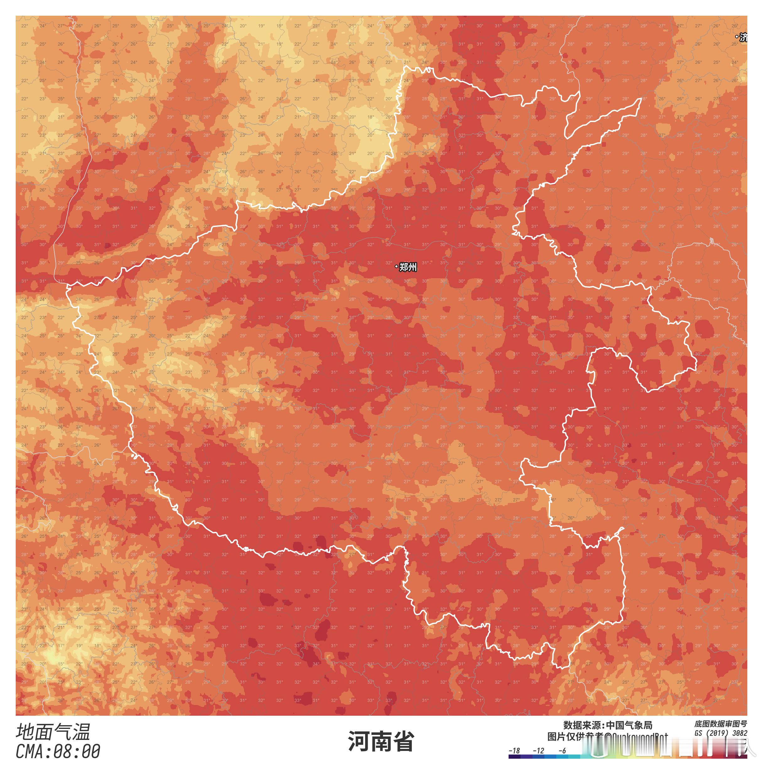 河南热炸了要！台风巴威路过河南家门口，结果没有进来坐坐 