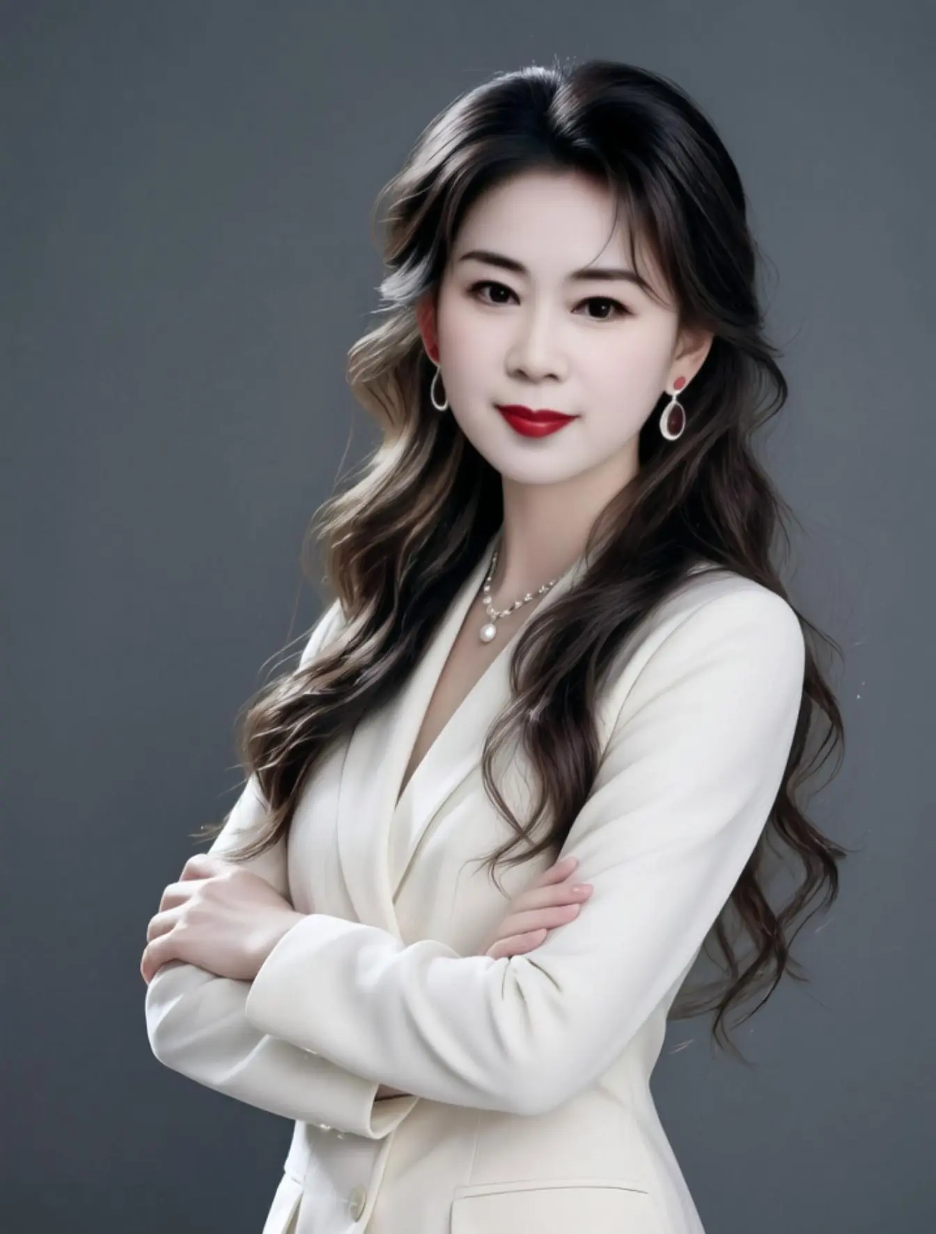 AI暖调职场写真 ai创作