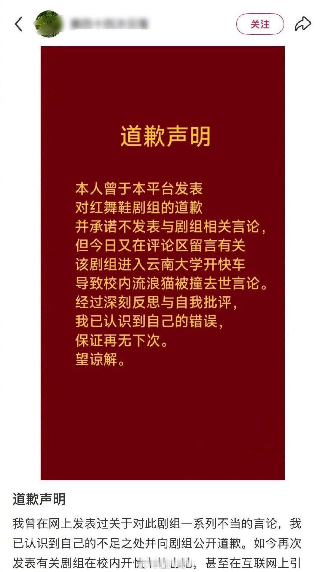 好多人给红舞鞋剧组道过歉 周也、王子奇、朱正廷主演的电视剧《红舞鞋》因为撞猫的事
