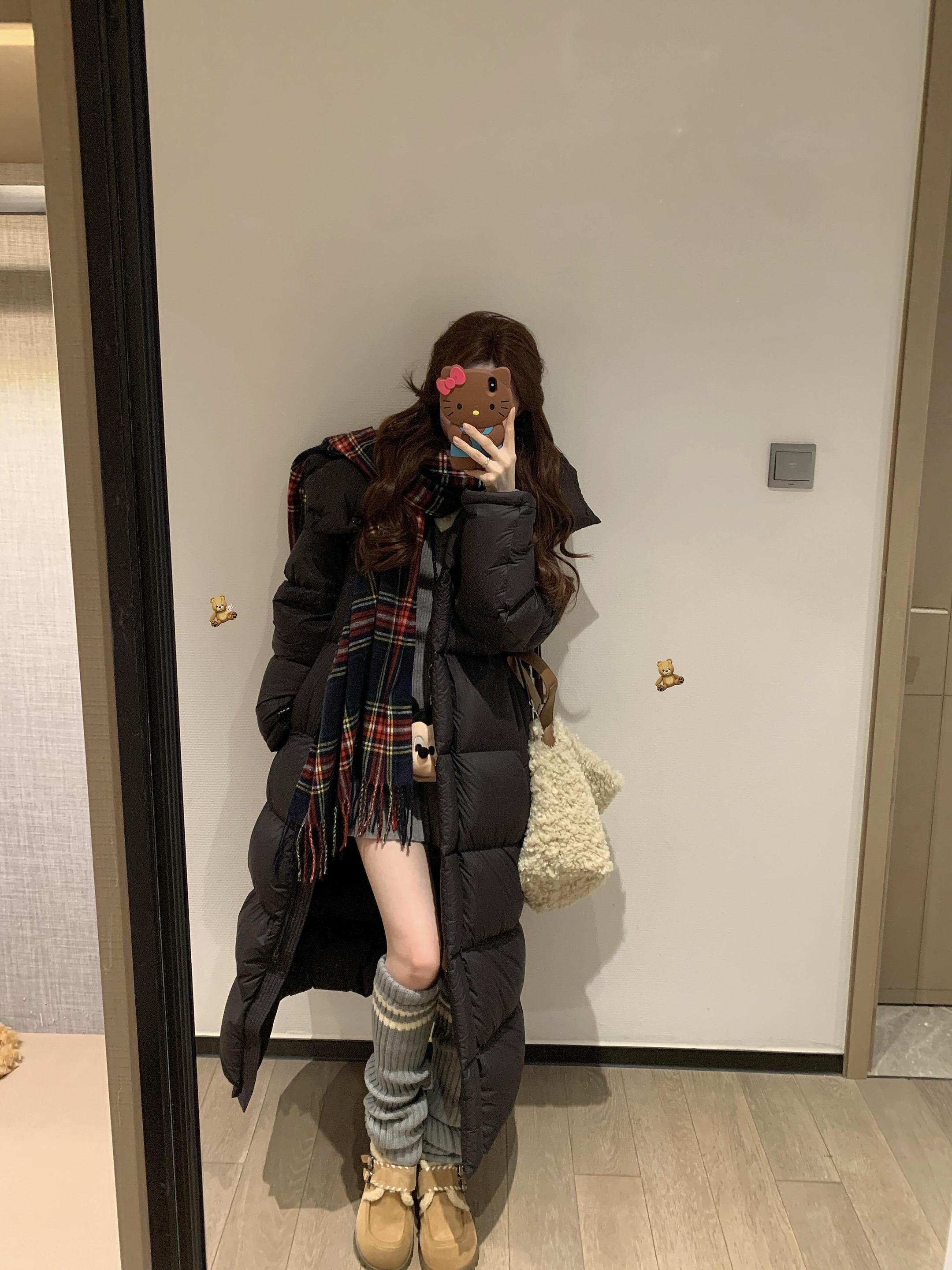 买到了超满意的长款羽绒服！！！！