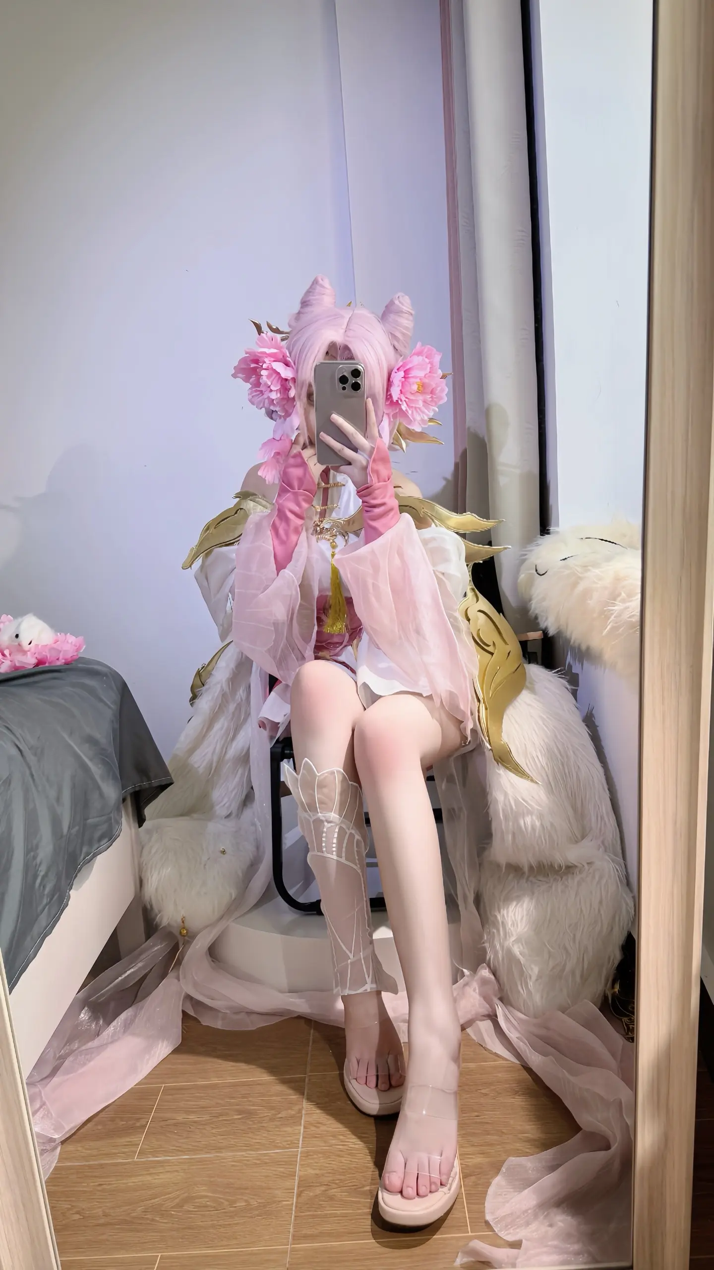 嫦娥 拒霜思 cos 王者荣耀