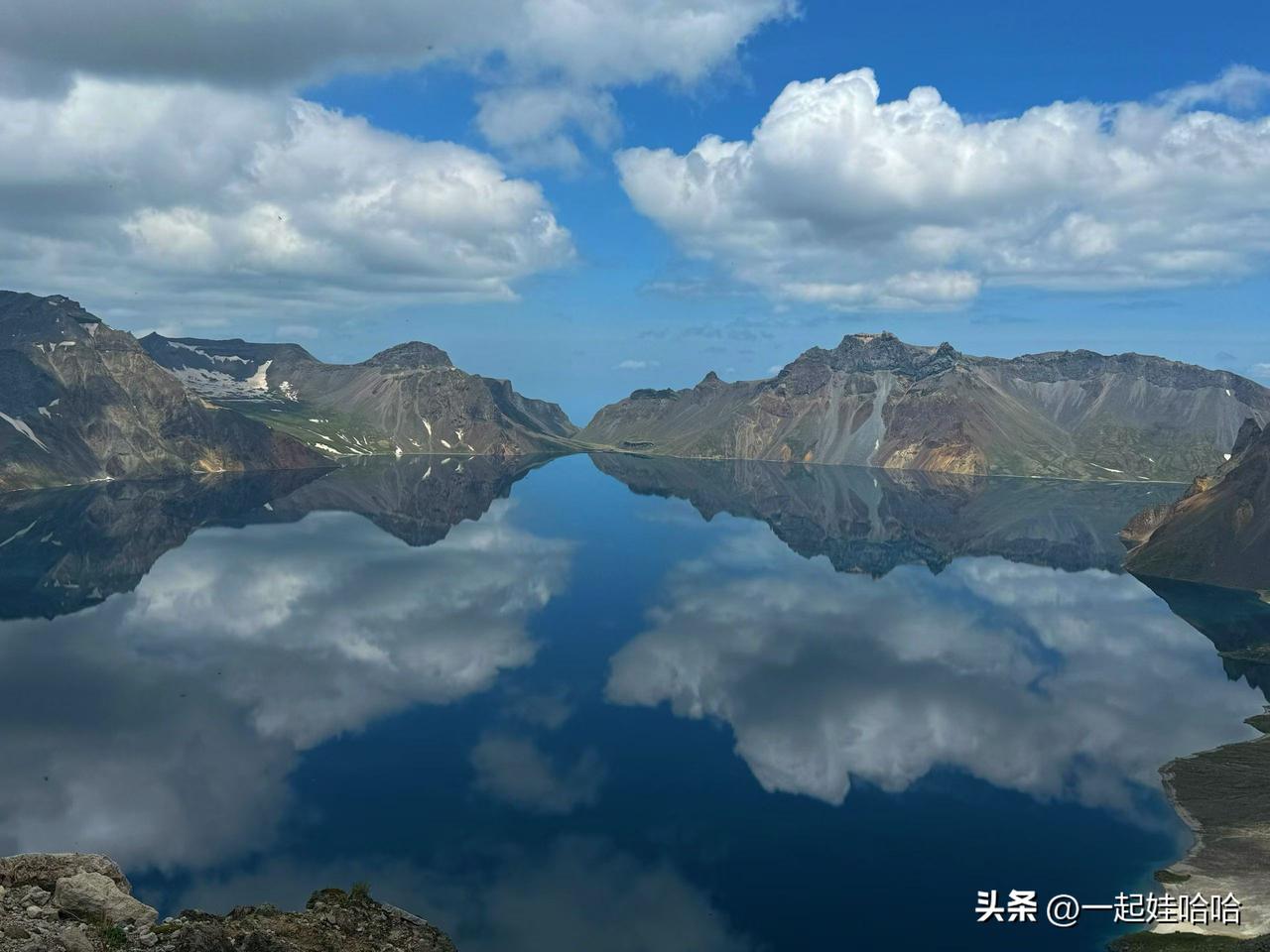 感谢🙏长白山山神大人和美丽的天池美女的垂青[害羞][害羞][害羞]太美啦！……