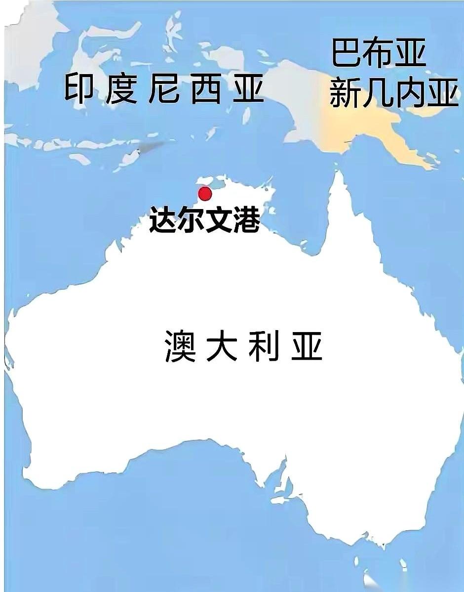 澳大利亚达尔文港这事，真绝了。
2015年，这地方就是个没人要的烂摊子。码头的铁