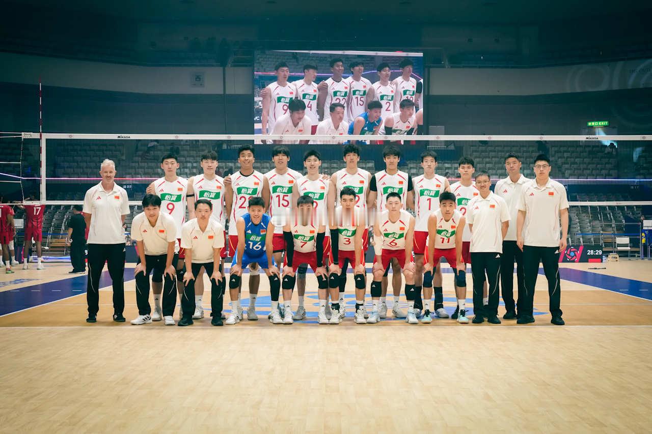 中国男排1-0印度男排（亚锦赛B组）（25-21）王滨：4分（5扣4中0失误0被