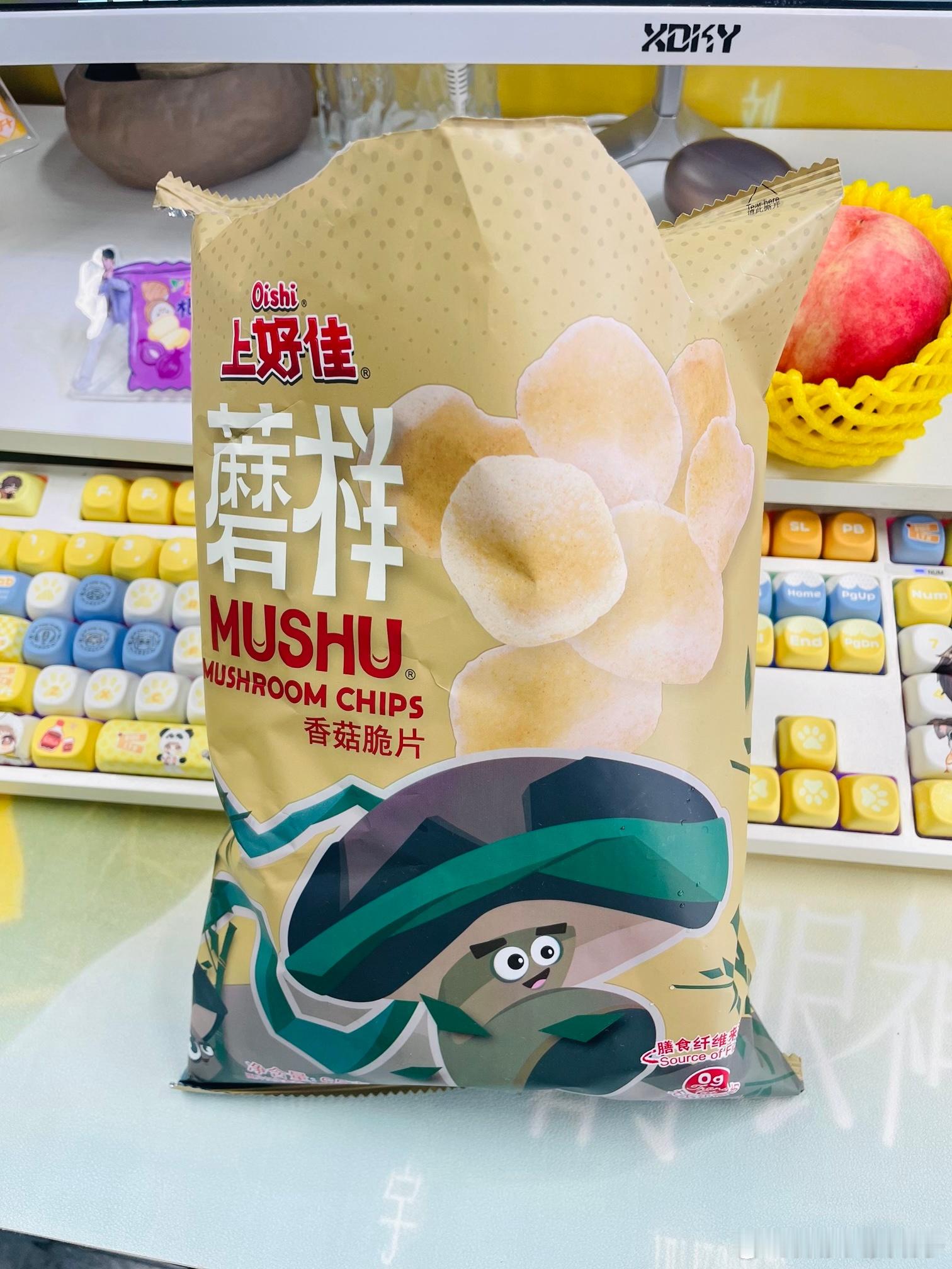 上好佳香菇脆片【好吃】😋丹东九宝桃也    【好吃】😋 ​​​