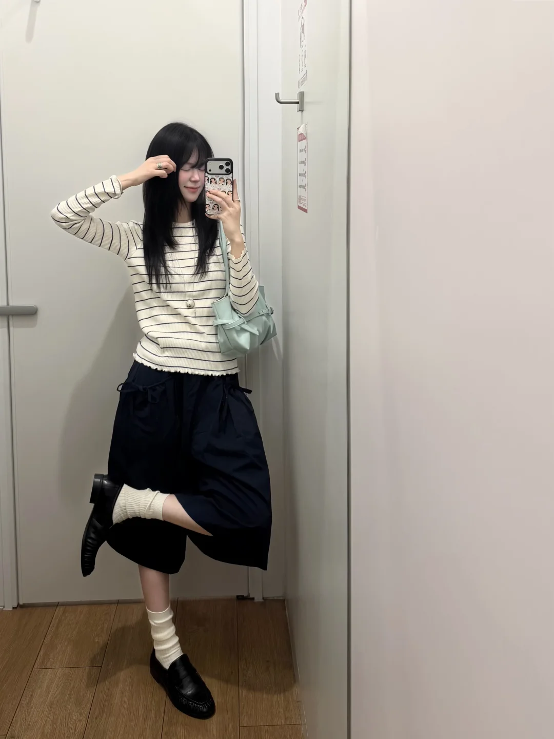 优衣库早秋叠穿这一块🐰日系少女感好浓郁