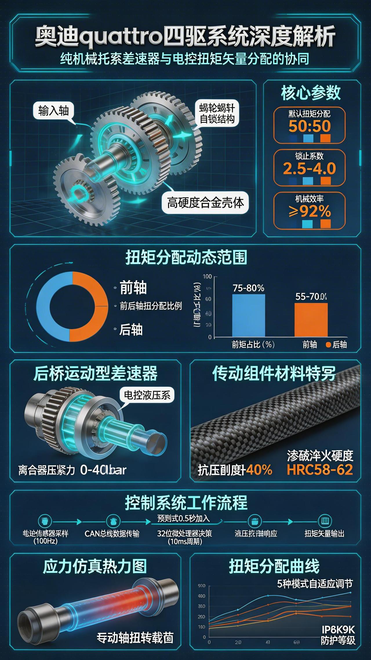 奥迪quattro四驱技术，已然成为品牌高性能与安全基因的核心标志。自1980年