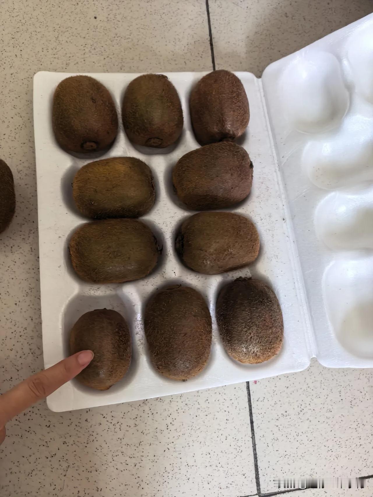 26块钱买了20玫110g的徐香猕猴桃，果然比9块钱12玫的大很多，现在的猕猴桃