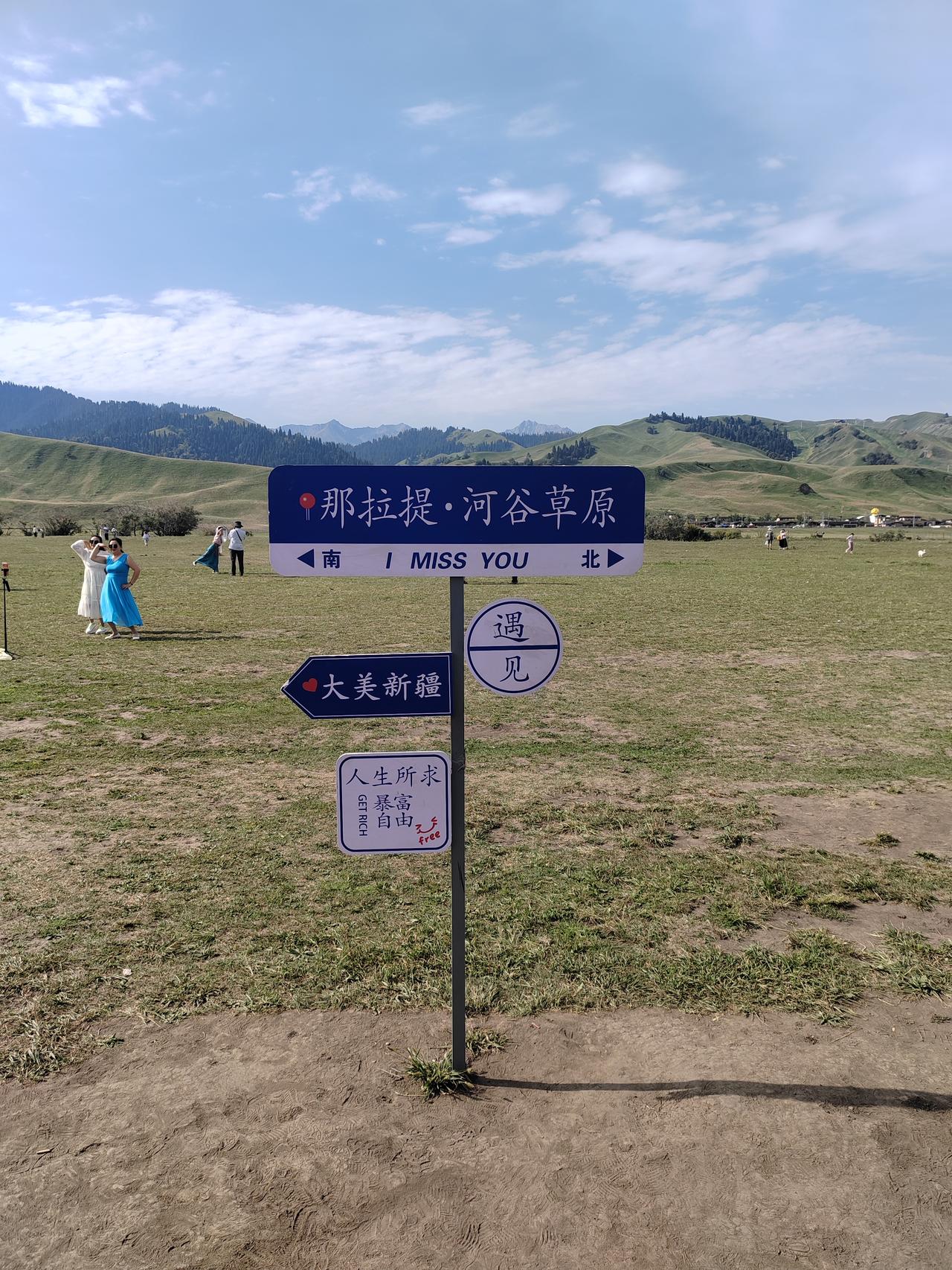 夏日生活打卡季 在新疆草原，风景美如画！