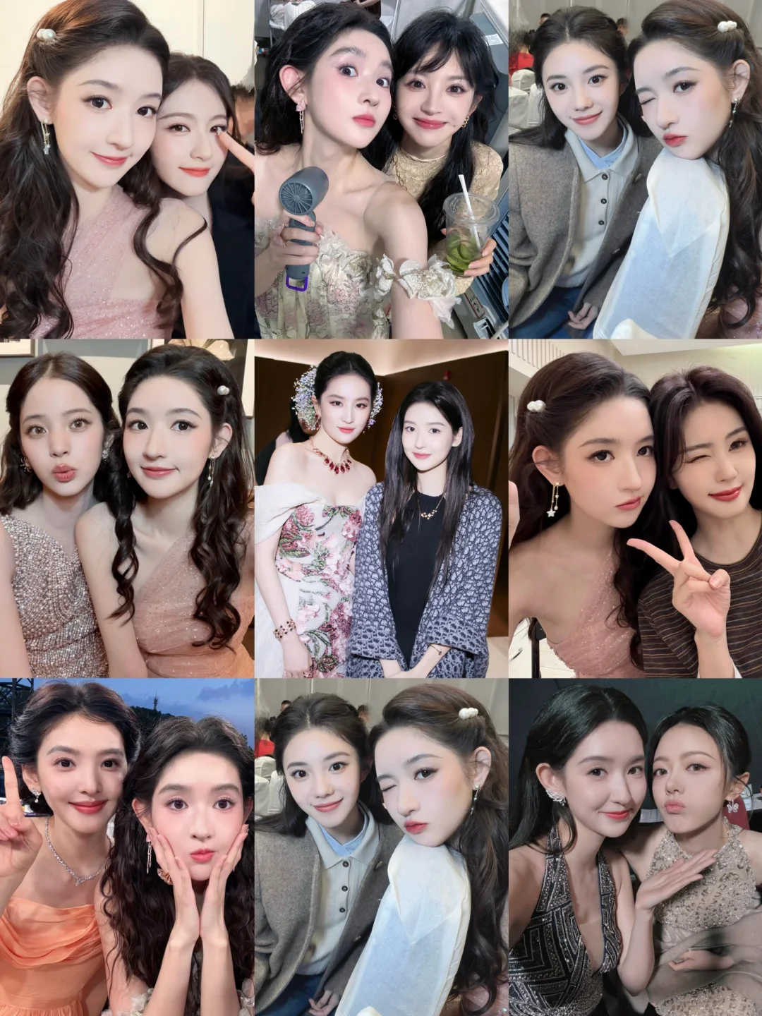 盘点王姐合影过的明星！男帅女美个个高颜值