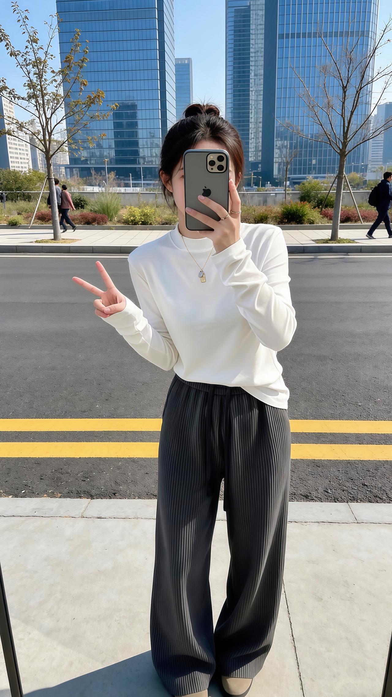 修身显瘦打底衫