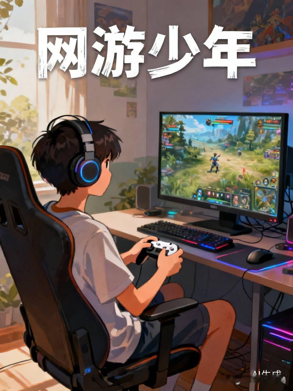 不必把问题归咎于网游，任何一个时代都有各自的娱乐方式，关键在于自身，过犹则不及。