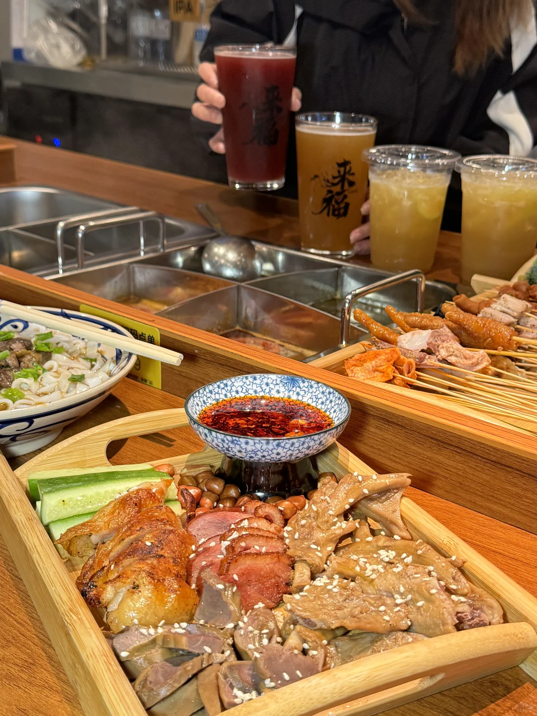 藏在花都的围炉串串日式居酒屋