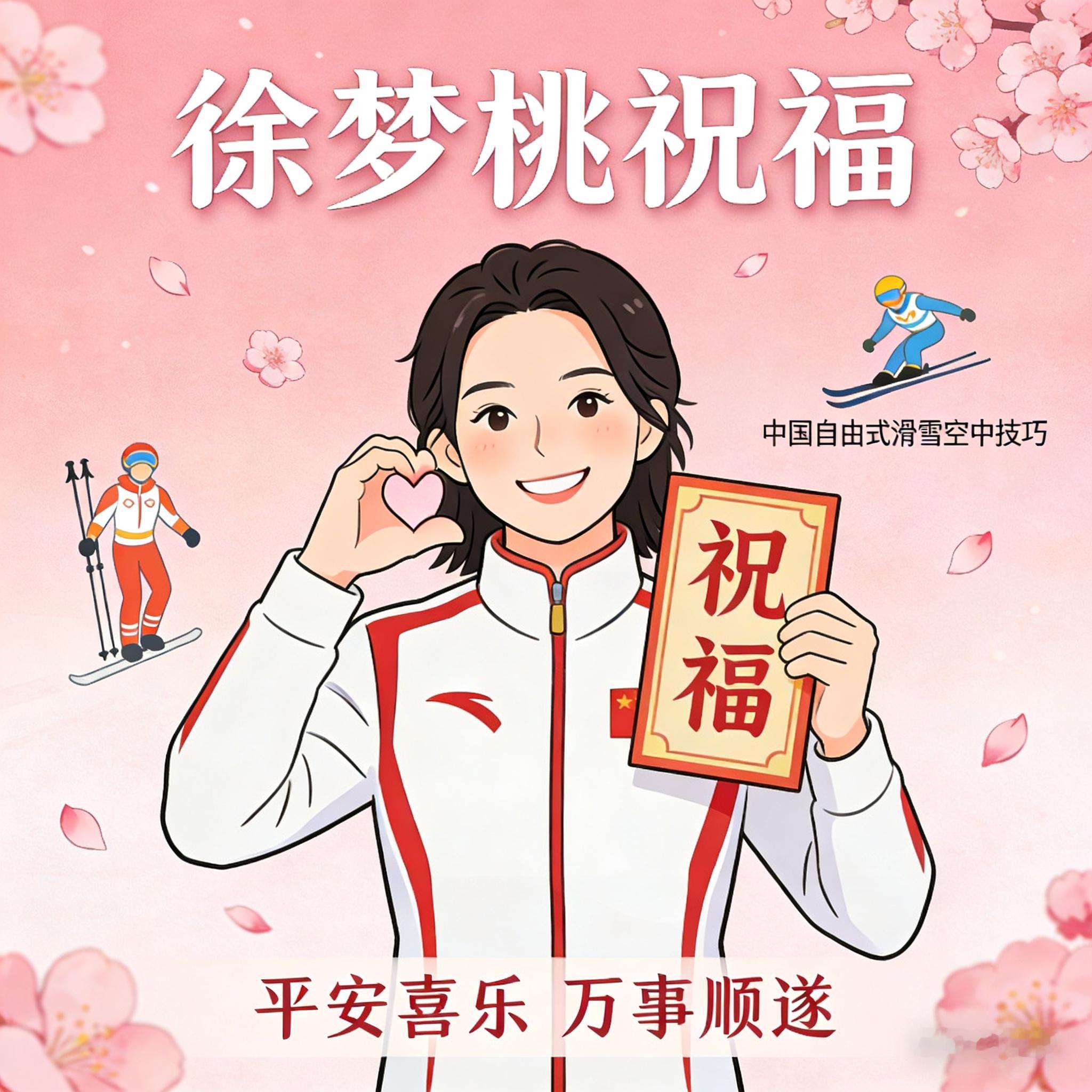 过个有AI年体育AI过大年徐梦桃情人节发文徐梦桃四年前今天夺金 四年前赛场摘金铸