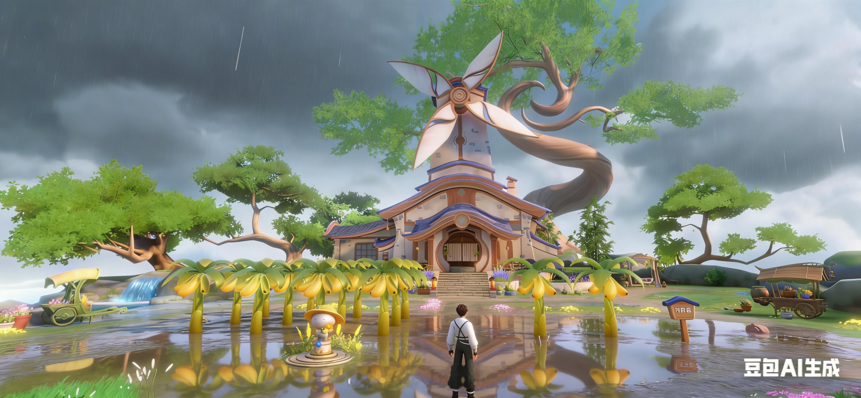 不管晴天雨天，坚持种地每一天王者荣耀 游戏日常 王者荣耀家园种田