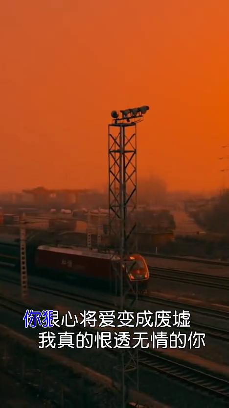 冷冷的夜冷冷的别离。
演唱：燕宝儿。
冷冷的风吹乱冷冷思绪，你狠心将爱变成废墟，