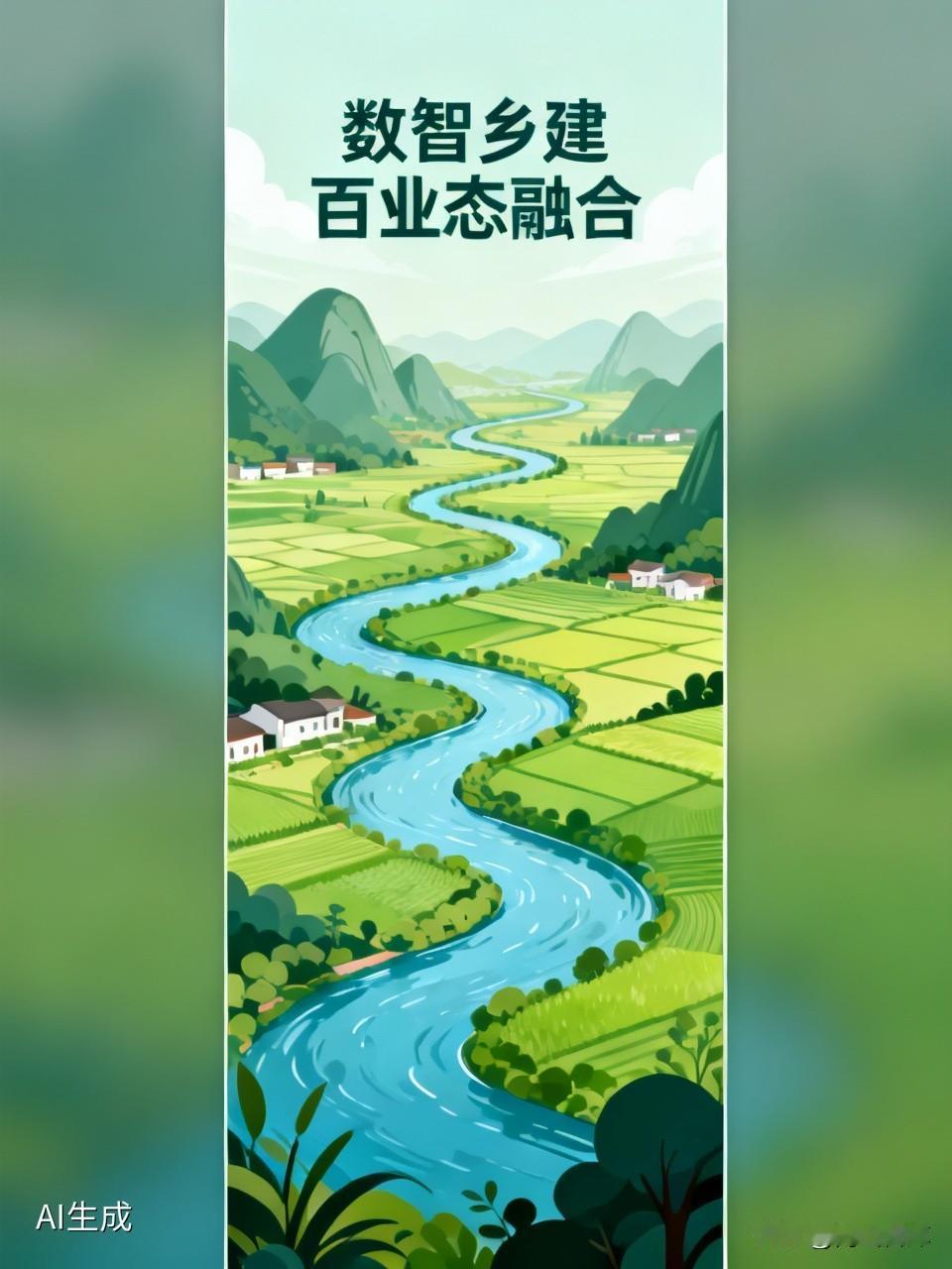 数智乡建是“产业+治理+服务+文化+生态”百业态融合，核心需要技术硬才、运营专才