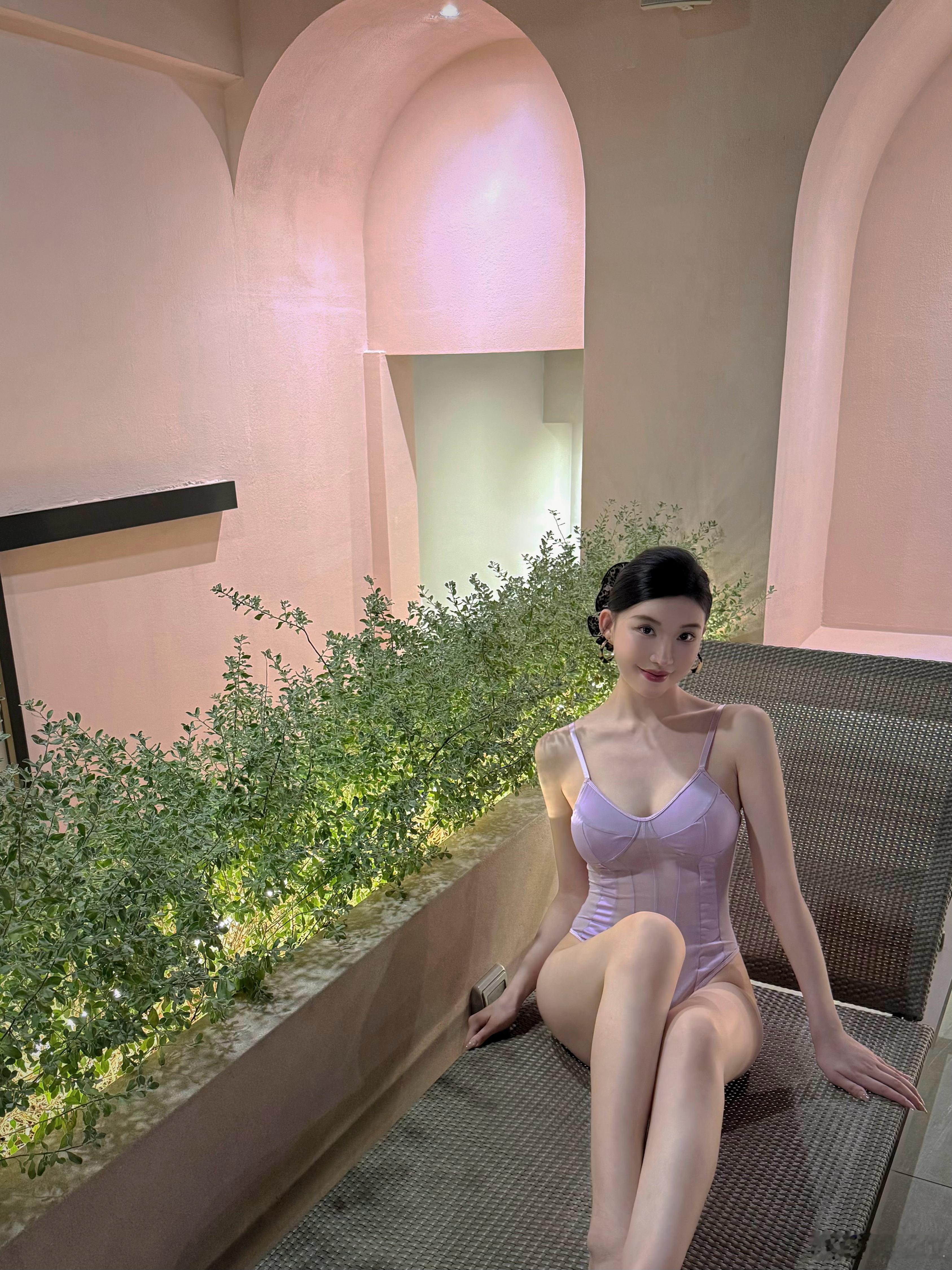 说实话 水有点凉🫧 