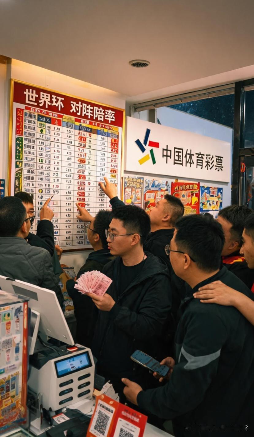 151亿！世界杯最猛“中国队”居然在彩票站
一周151亿，平均每分钟花掉1500