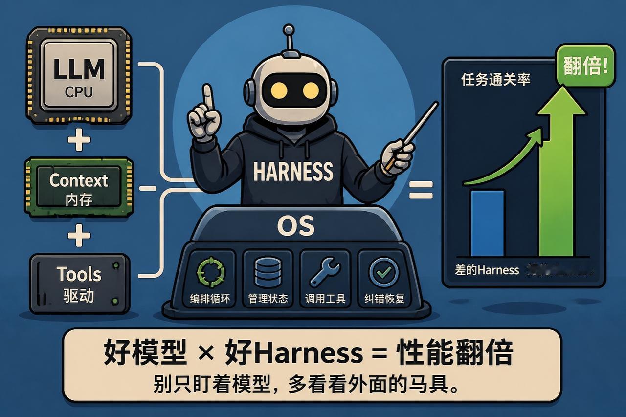 【Agent时代的隐形分水岭：Harness工程】

拼Agent效果，大家总在