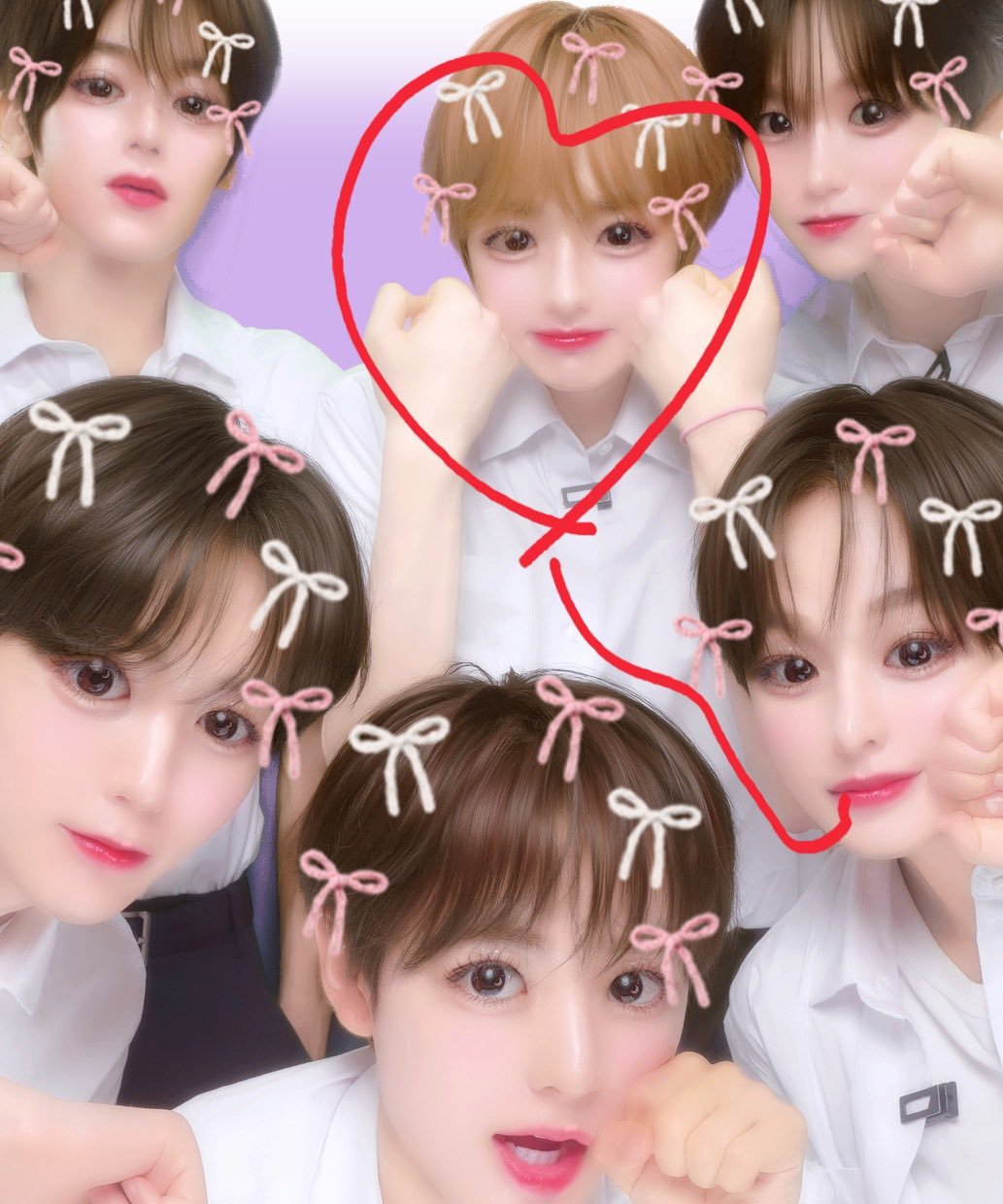 NCT WISH日式大头贴 