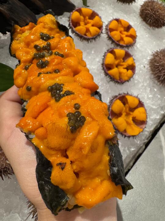 上海仙品！！！海胆真的好吃s了！！